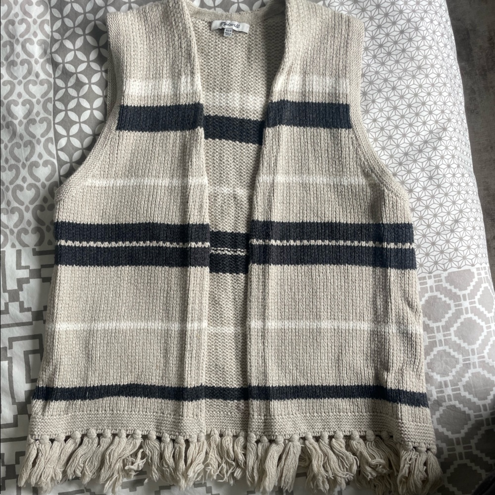 Madewell Fringe Vest
